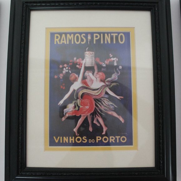 Custom Framed Set of 3 Vintage Prints_Black Frames_Size 10" x 12" - Picture 4 of 4